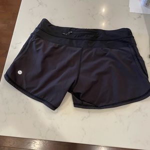 Black Lululemon Shorts